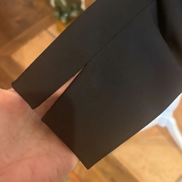 Lafayette 148 New York Two-Button Black Blazer, 4! - Picture 6 of 10